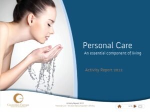 Cosmetics Europe Activity Report 2012