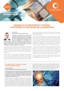 Cosmetics Europe Research Newsletter Issue 2